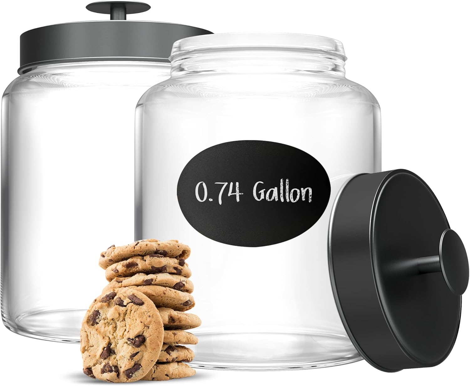 Food Storage Containers Glass - Glass Kitchen Canister Set, Food &