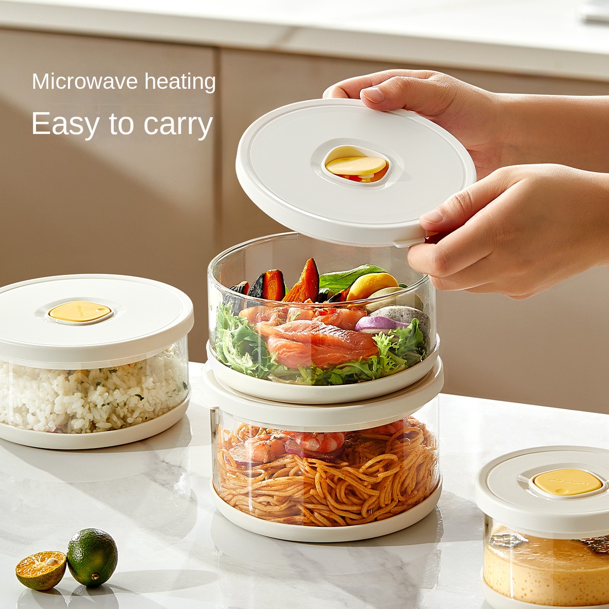 Food Storage Tupperware - Glass Tupperware Set Airtight Containers Heat
