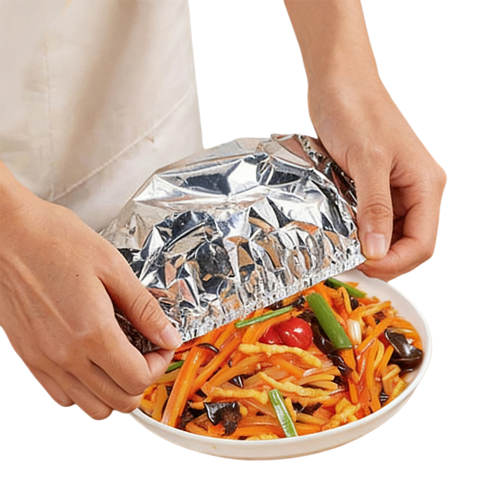 Food Storage And Preparation - Reusable Aluminum Foil Food Covers Tin