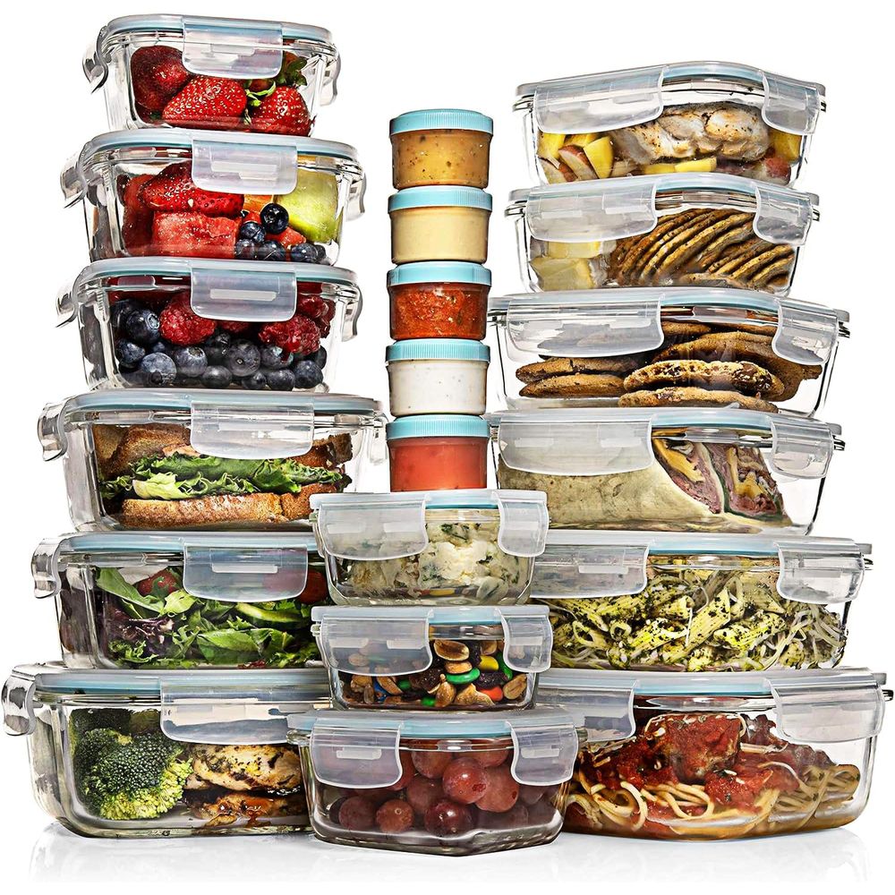 Food Storage Containers Glass - Pc Set Glass Food Storage Containers