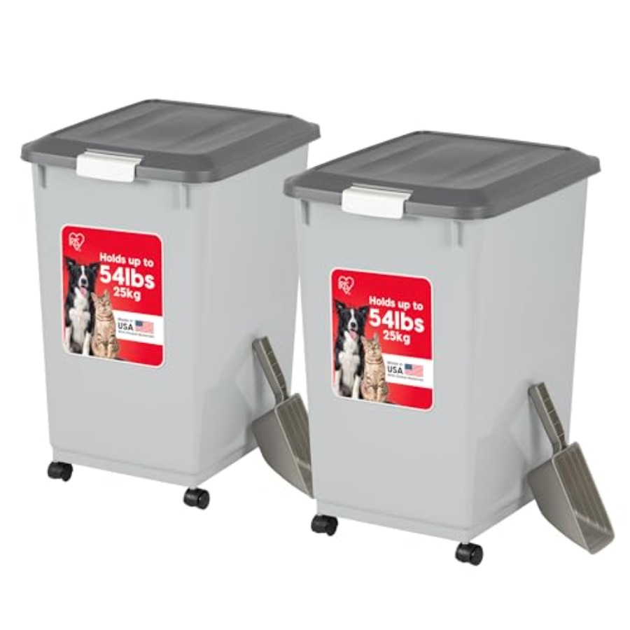 Food Storage With Scoop - Dog Food Storage Container 54 lbs,