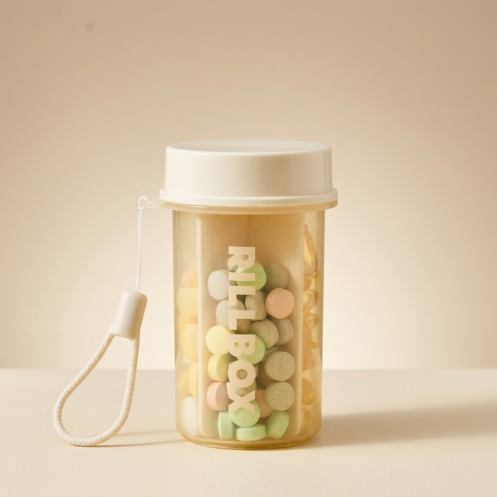 Portable Pill Organizer 4 Comp - Food Storage Locker บทวิจารณ์และราคา