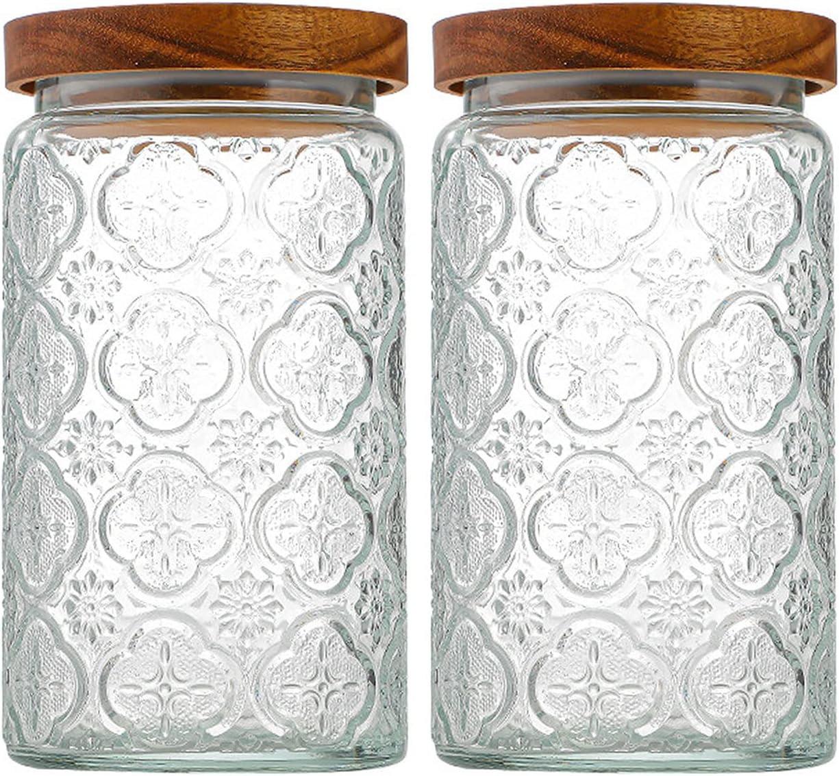 35oz/1000ml Glass Storage Jars - Food Storage Containers Glass บทวิจารณ์และราคา