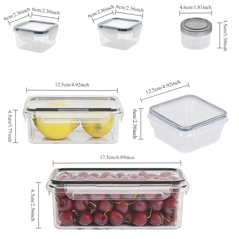 6-Piece Plastic Food Storage C - Food Storage Vegetables บทวิจารณ์และราคา