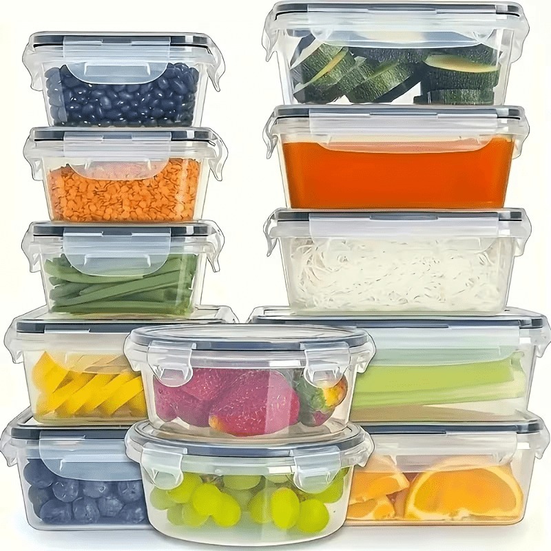 6-Piece Plastic Food Storage C - Food Storage Vegetables บทวิจารณ์และราคา