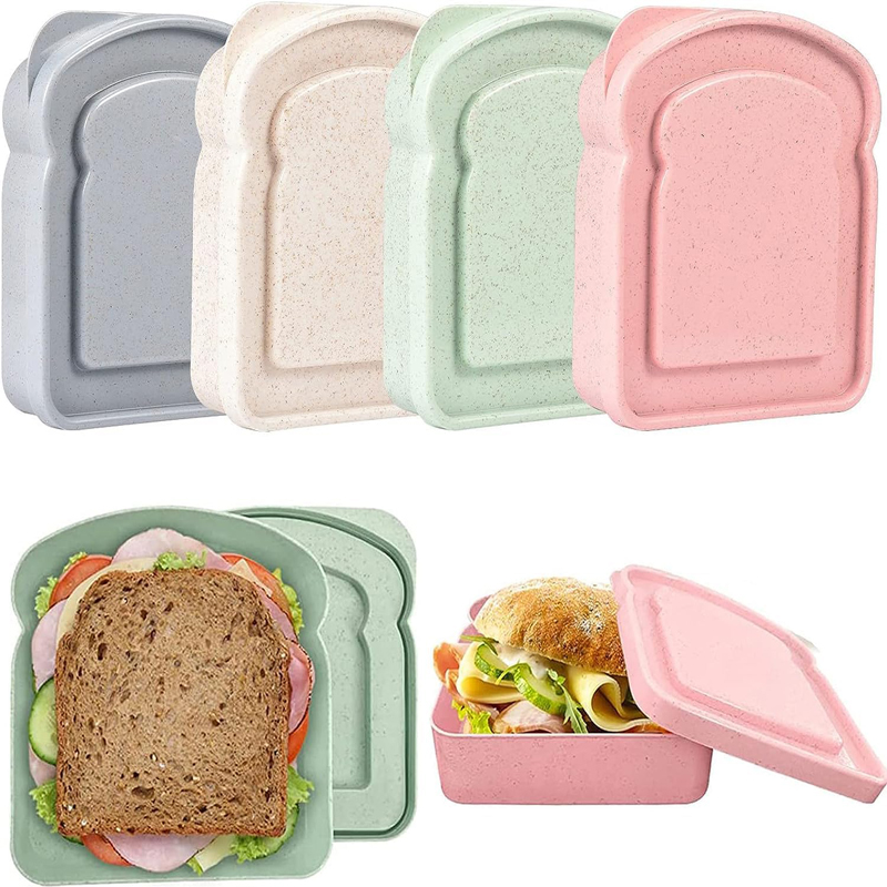 Sandwich Containers Lunch Box  - Food Storage Underground บทวิจารณ์และราคา