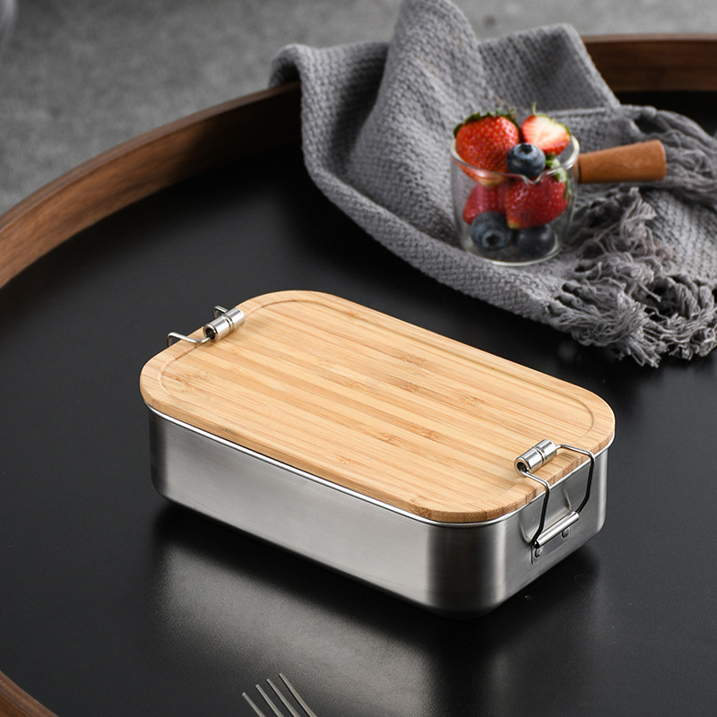 Stainless Steel Lunch Box Japa - Food Storage Tupperware บทวิจารณ์และราคา