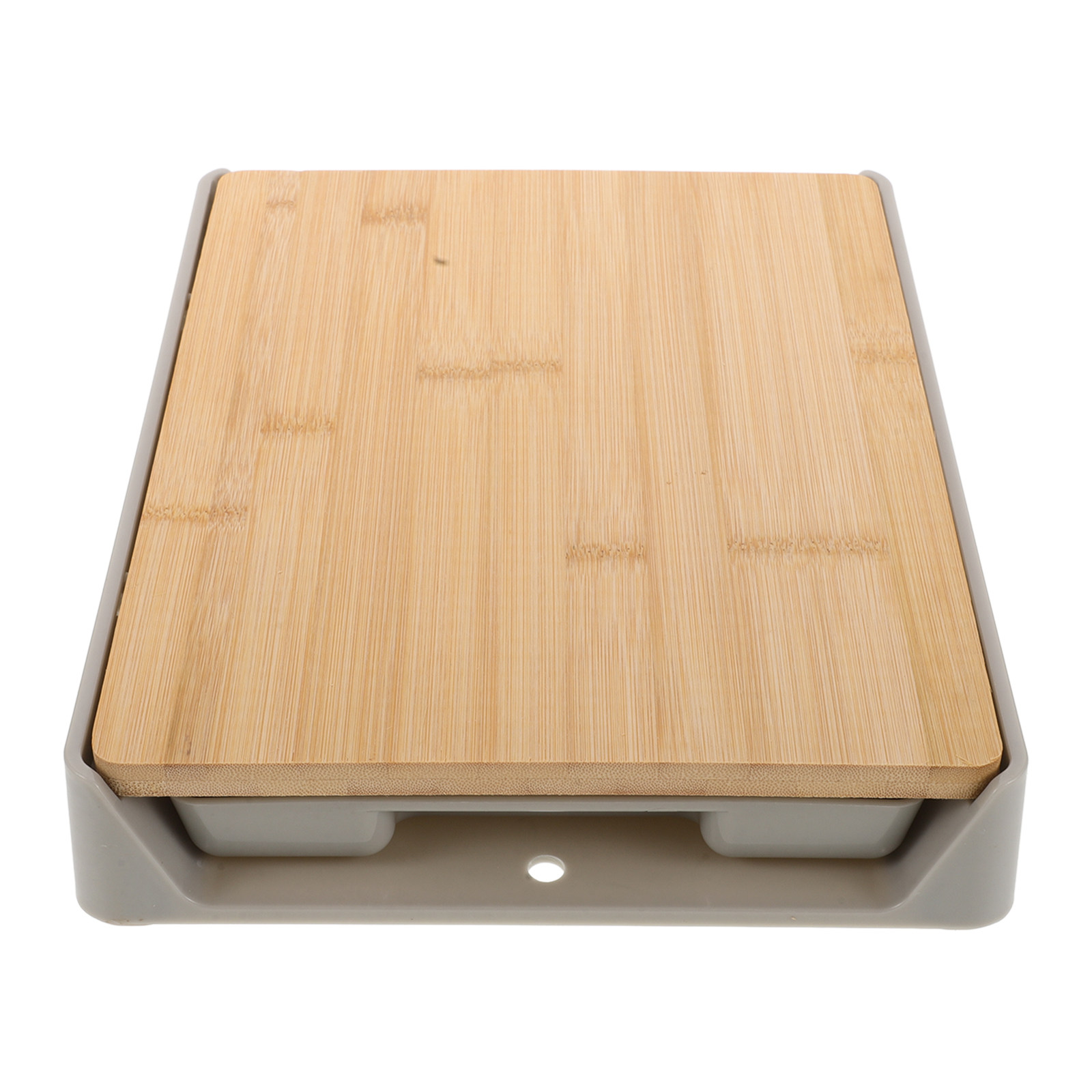 Bamboo Cutting Board with Pull - Food Storage Vegetables บทวิจารณ์และราคา