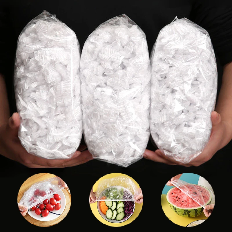200PCS Disposable Food Cover P - Food Storage Tupperware บทวิจารณ์และราคา