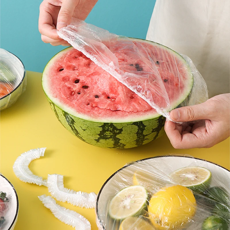 200PCS Disposable Food Cover P - Food Storage Tupperware บทวิจารณ์และราคา