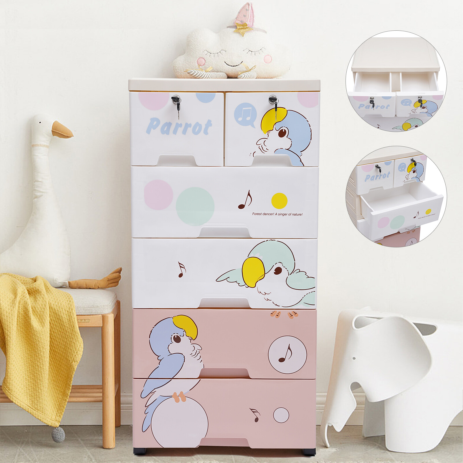 5-Layer Dresser Collection Loc - Food Storage Locker บทวิจารณ์และราคา