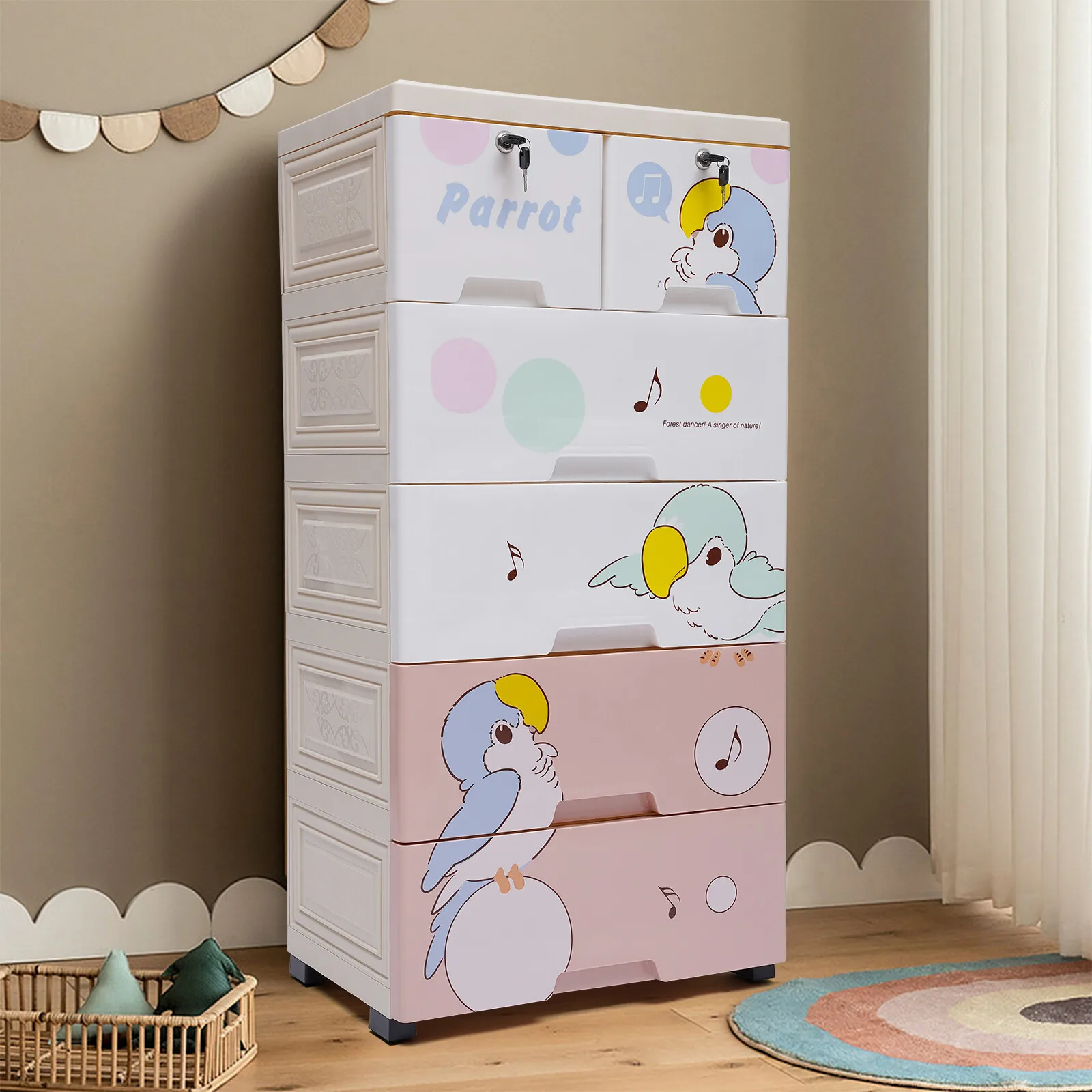 5-Layer Dresser Collection Loc - Food Storage Locker บทวิจารณ์และราคา