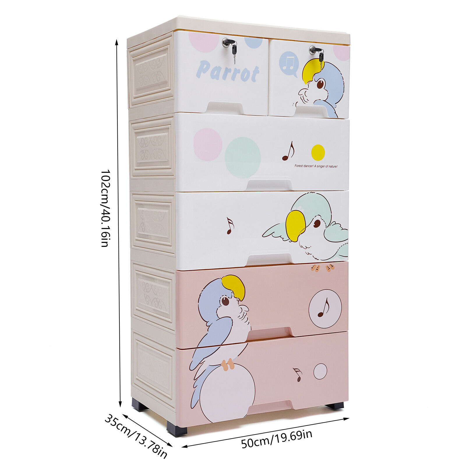 5-Layer Dresser Collection Loc - Food Storage Locker บทวิจารณ์และราคา