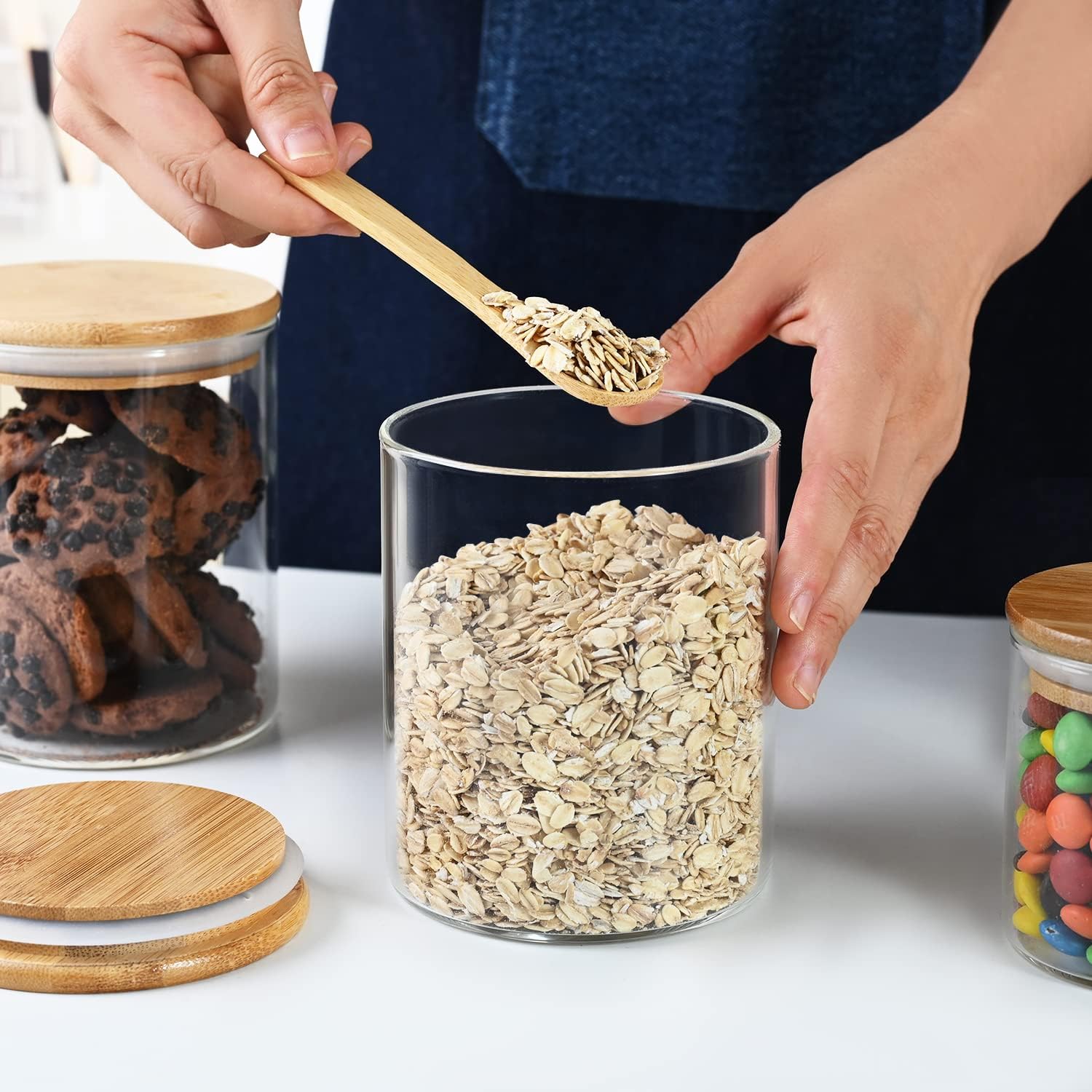 umieo Glass Food Storage Conta - Food Storage Containers Glass บทวิจารณ์และราคา