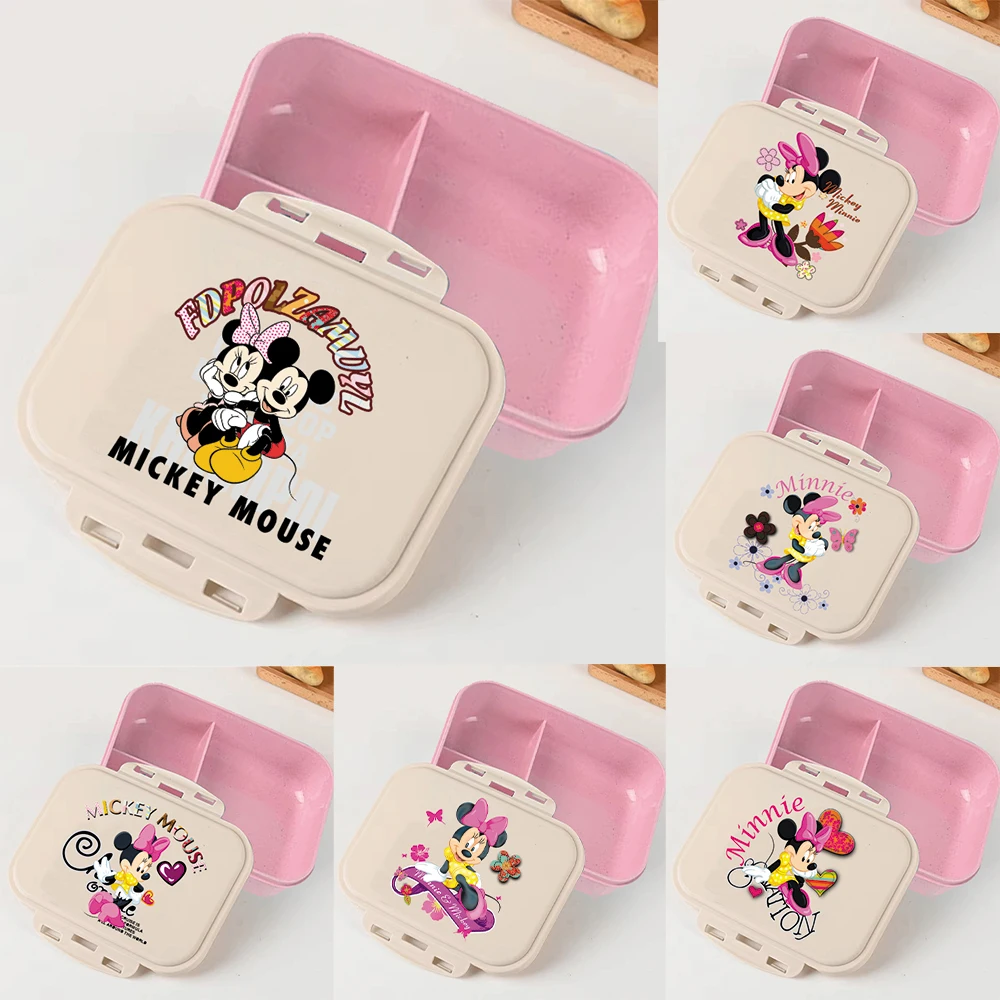 Minnie Mouse Pink Disney Carto - Food Storage Meals บทวิจารณ์และราคา