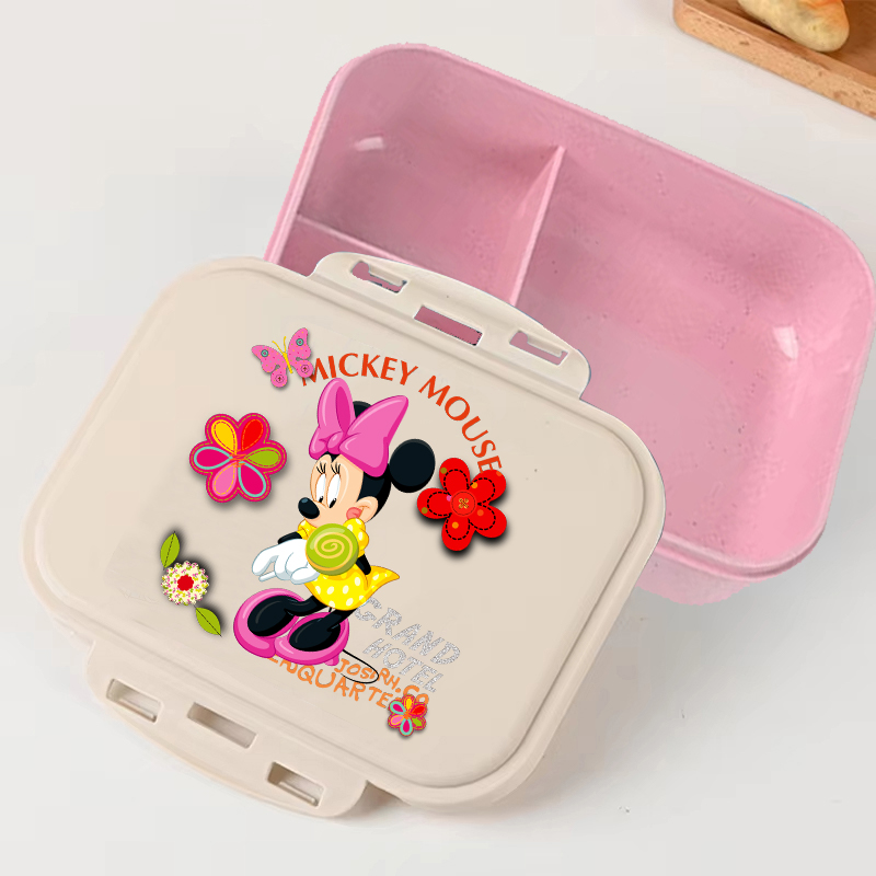 Minnie Mouse Pink Disney Carto - Food Storage Meals บทวิจารณ์และราคา