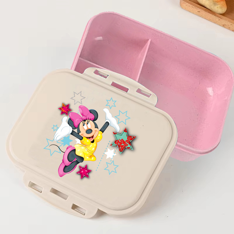 Minnie Mouse Pink Disney Carto - Food Storage Meals บทวิจารณ์และราคา