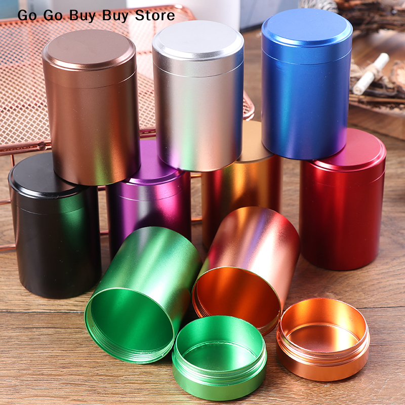 【ST】80ML Mini Metal Solid Colo - Food Storage Aluminum Containers บทวิจารณ์และราคา