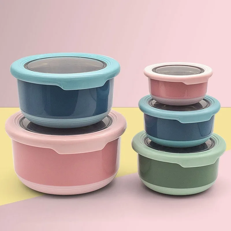 Stainless Steel Crisper Round  - Food Storage Tupperware บทวิจารณ์และราคา