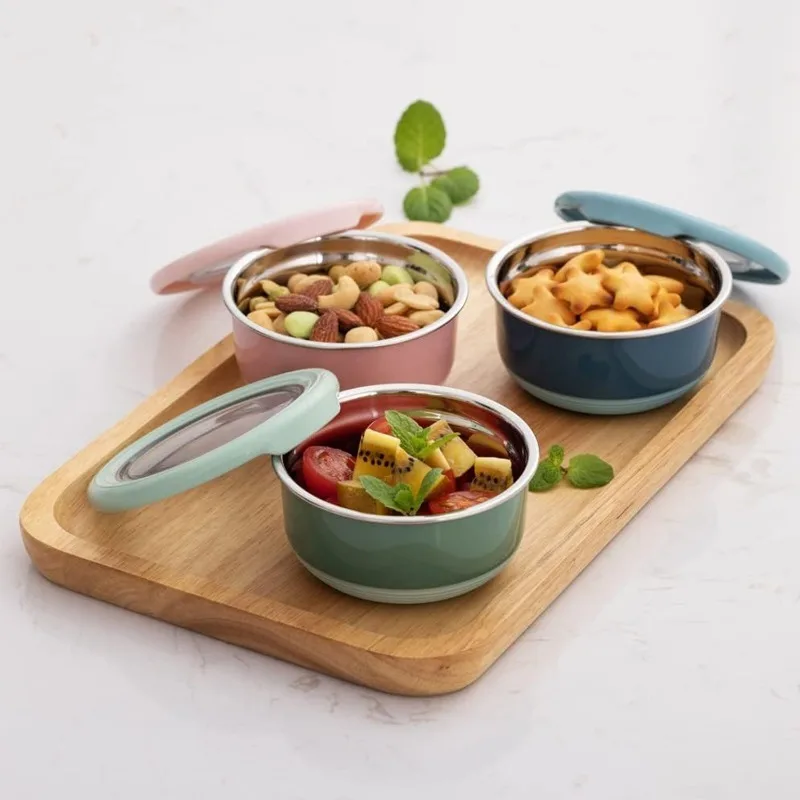 Stainless Steel Crisper Round  - Food Storage Tupperware บทวิจารณ์และราคา