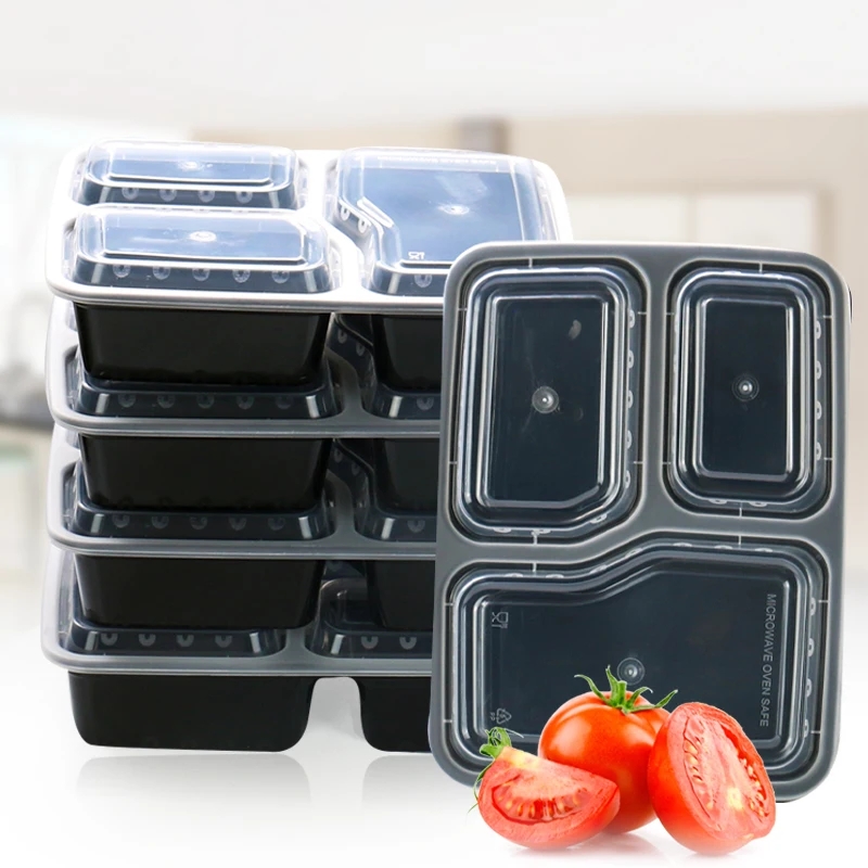 7 Pack 3 Compartment Meal Prep - Food Storage Underground บทวิจารณ์และราคา