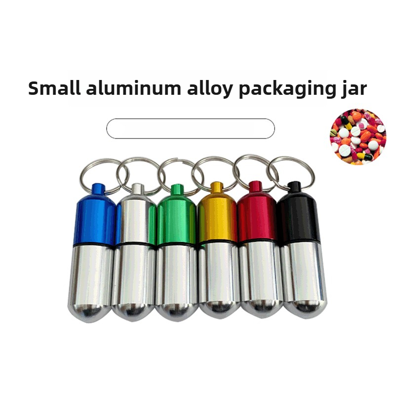 1PC Waterproof Outdoor Medicin - Food Storage Aluminum Containers บทวิจารณ์และราคา