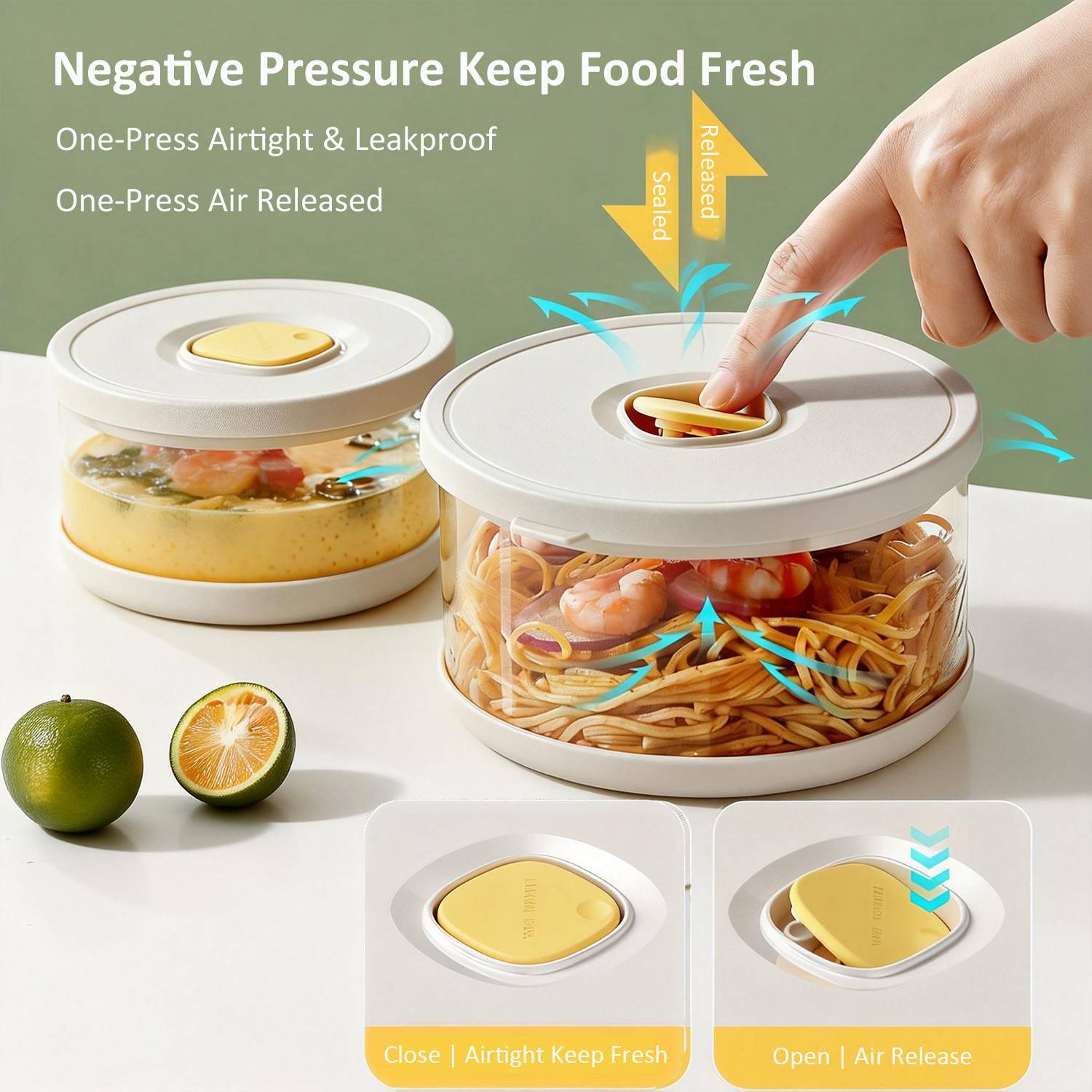 Glass Tupperware Set Airtight  - Food Storage Tupperware บทวิจารณ์และราคา