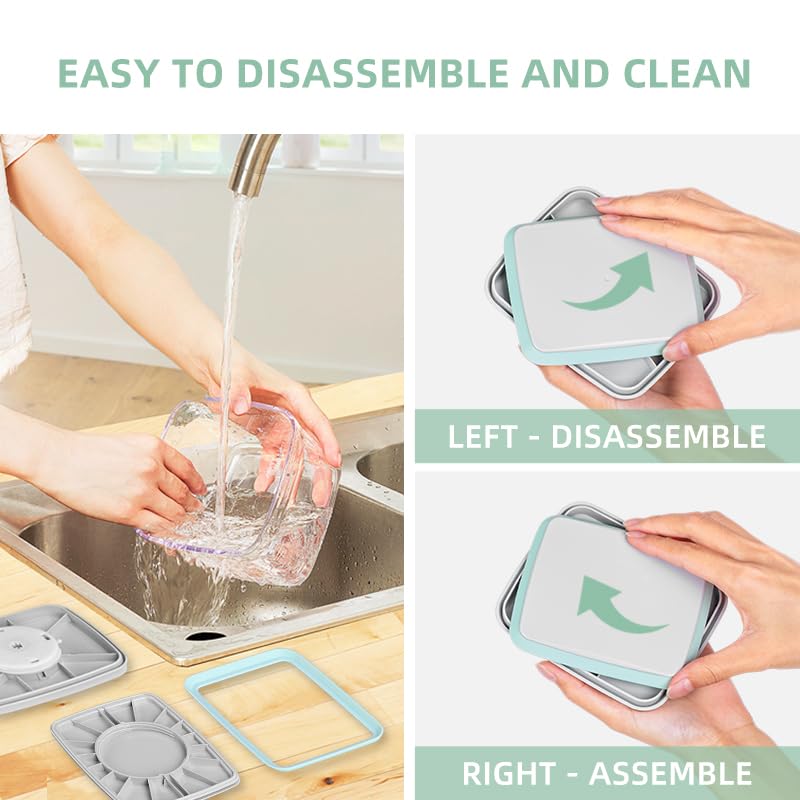 Ankou 3Pcs 1.2L Pop Airtight F - Food Storage Meals บทวิจารณ์และราคา