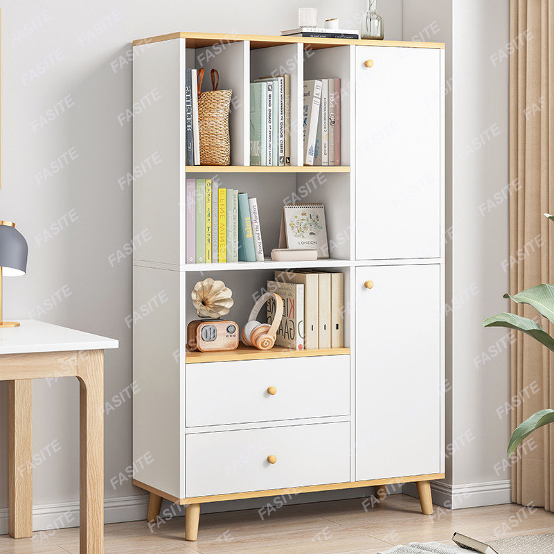 White bookshelf shelf floor to - Food Storage Locker บทวิจารณ์และราคา
