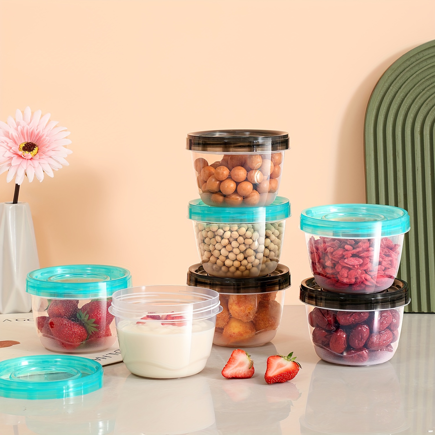 2 Transparent Sealed Food Stor - Food Storage Bowls บทวิจารณ์และราคา