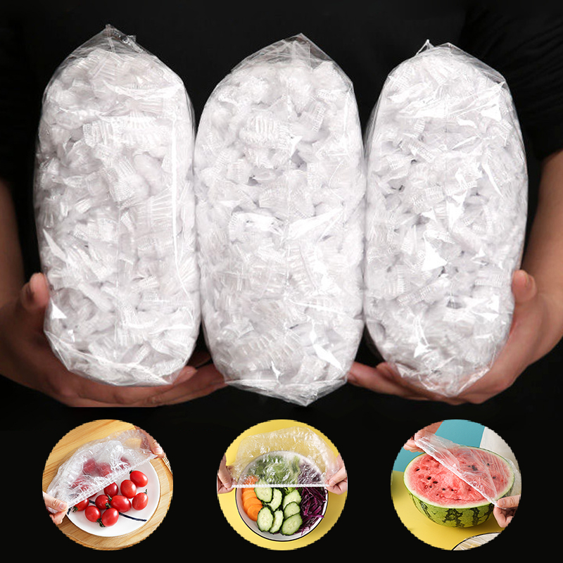 200PCS Disposable Food Cover   - Food Storage Tupperware บทวิจารณ์และราคา