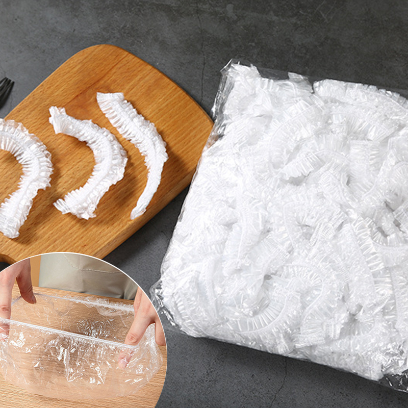 200PCS Disposable Food Cover   - Food Storage Tupperware บทวิจารณ์และราคา