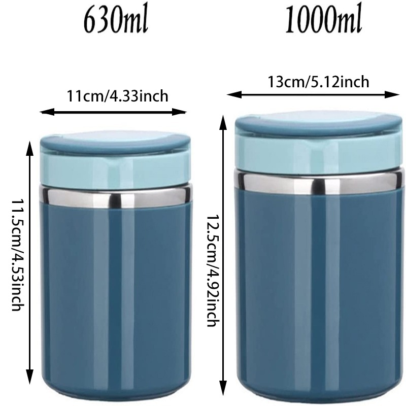 Soup Thermos Food Jar Insulate - Food Storage Thermos บทวิจารณ์และราคา