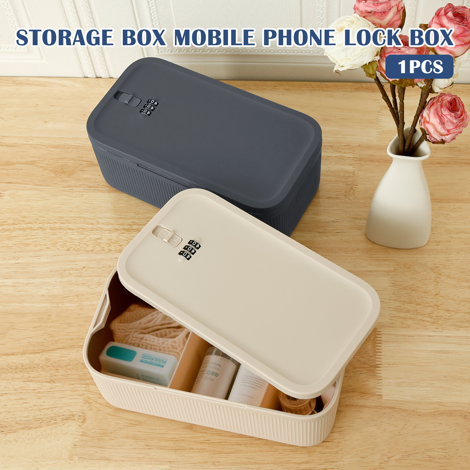 Storage Box with Locker Plasti - Food Storage Locker บทวิจารณ์และราคา