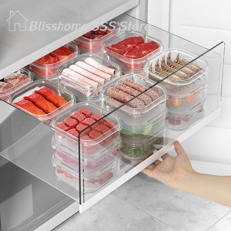【S】5/10PCS Freeze Meat Preserv - Food Storage Vegetables บทวิจารณ์และราคา