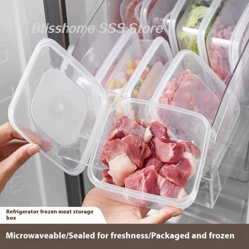 【S】5/10PCS Freeze Meat Preserv - Food Storage Vegetables บทวิจารณ์และราคา