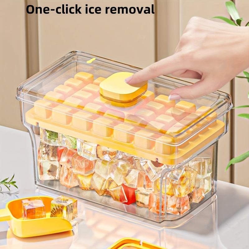 Press-key ice cube tray(Comes  - Food Storage With Scoop บทวิจารณ์และราคา