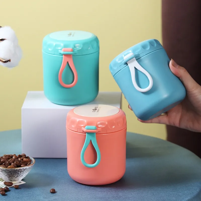 Lunch Box Food Thermal Jar Ins - Food Storage Aluminum Containers บทวิจารณ์และราคา