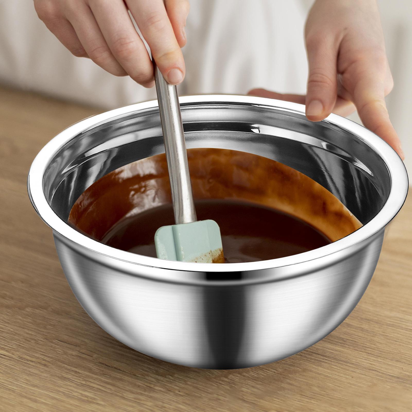 Steel Mixing Bowls Nesting Rou - Food Storage Bowls บทวิจารณ์และราคา