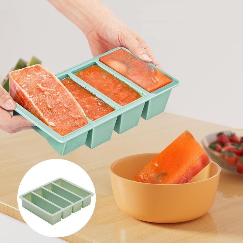 Extra Large Silicone Food Tray - Food Storage Box Large บทวิจารณ์และราคา