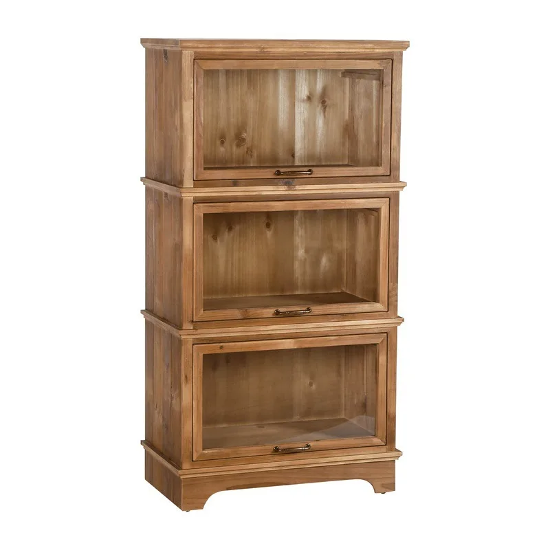 Solid wood double-layer and th - Food Storage Locker บทวิจารณ์และราคา