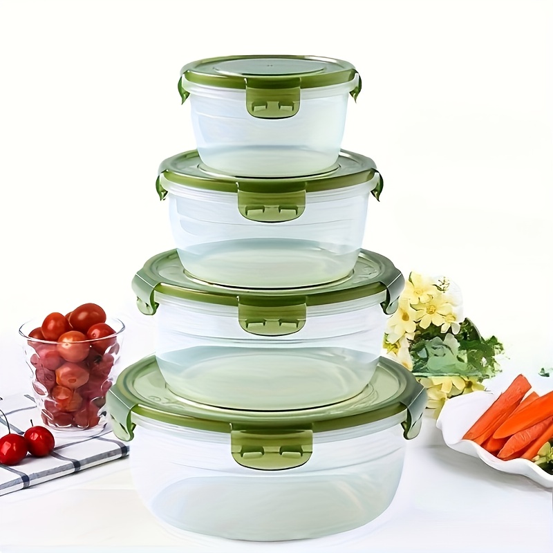 4 plastic food storage contain - Food Storage And Preparation บทวิจารณ์และราคา