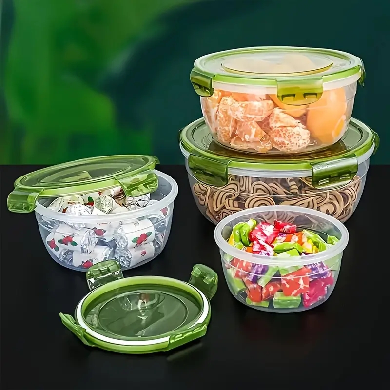4 plastic food storage contain - Food Storage And Preparation บทวิจารณ์และราคา