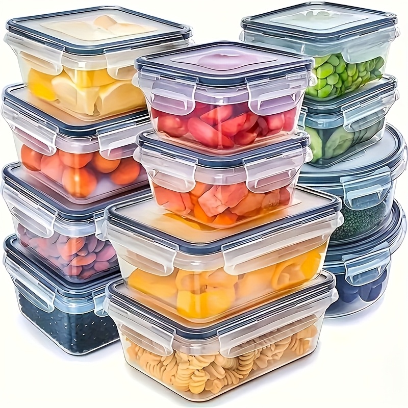 8Pcs Set Includes 4 Containers - Food Storage Vegetables บทวิจารณ์และราคา
