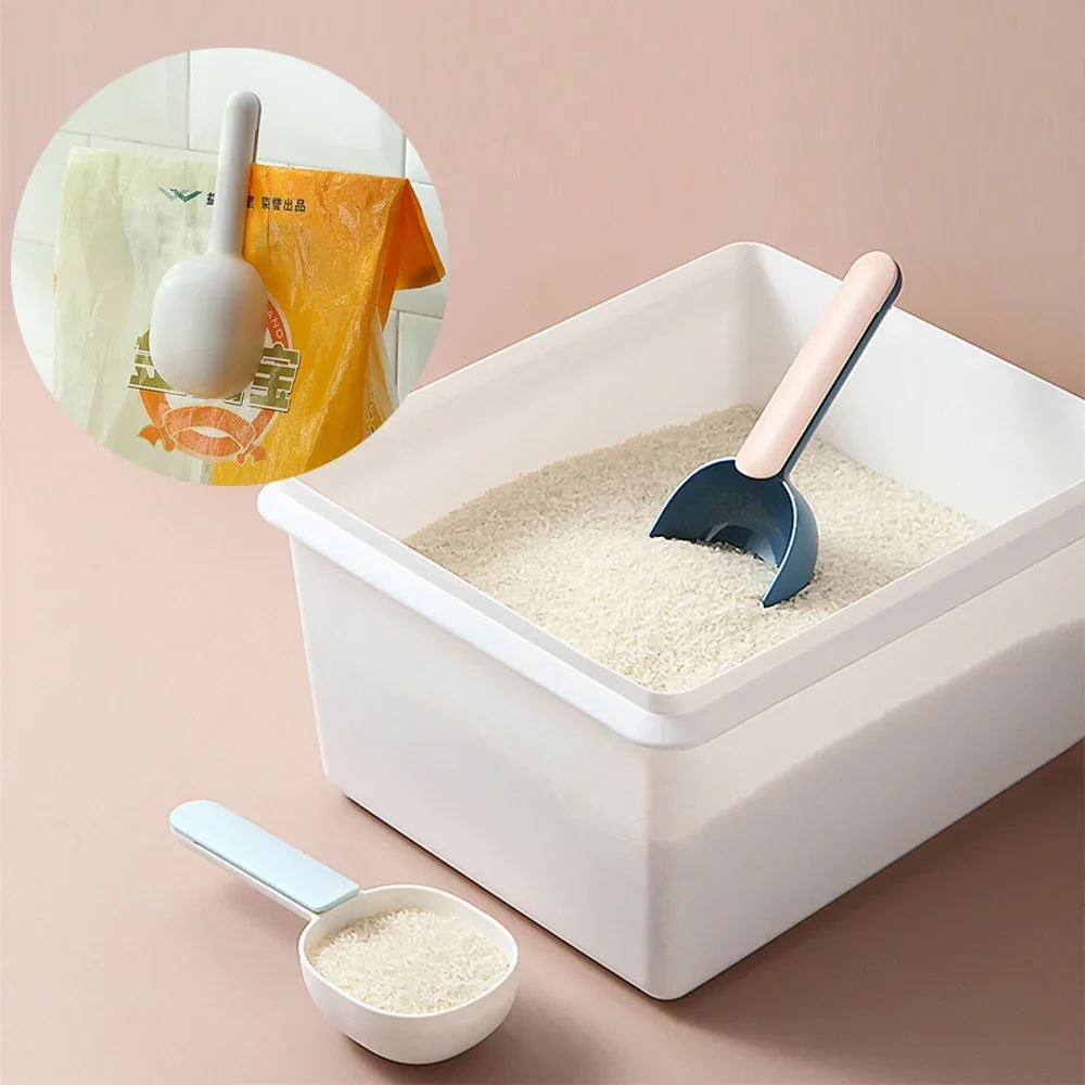 Flour Spoon Bag Clip Pet Cat D - Food Storage With Scoop บทวิจารณ์และราคา