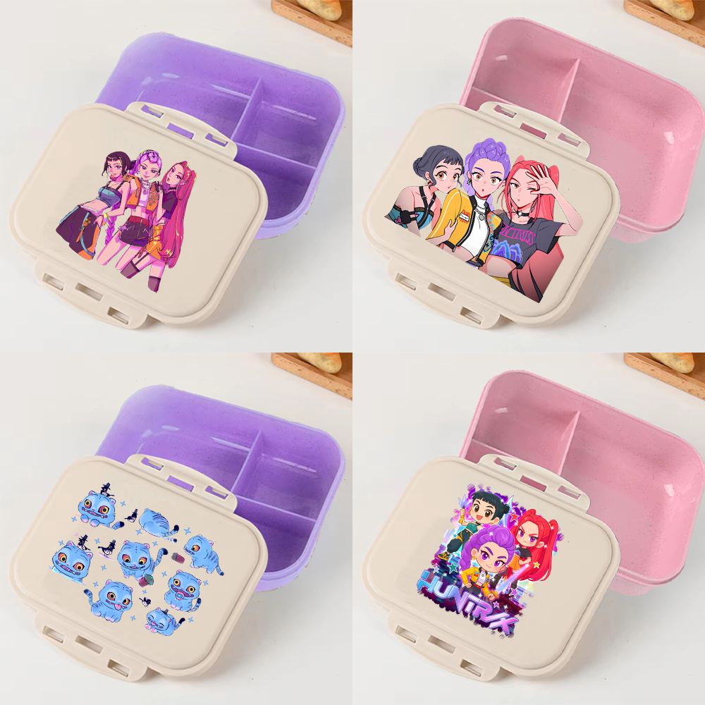 KPop Demon Hunters Lunch Box A - Food Storage Box Large บทวิจารณ์และราคา