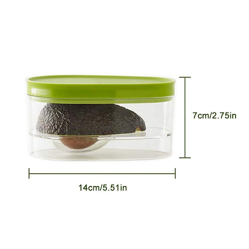 Avocado Food Storage Box Space - Food Storage Vegetables บทวิจารณ์และราคา