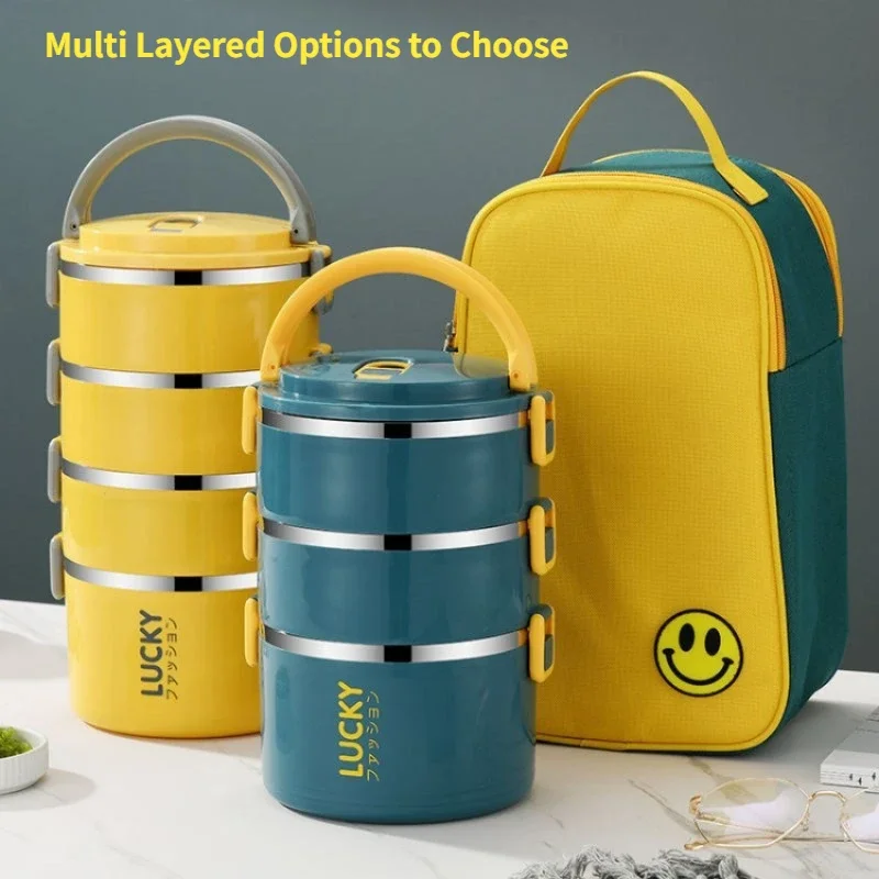 Portable Lunch Box Thermo Insu - Food Storage Thermos บทวิจารณ์และราคา