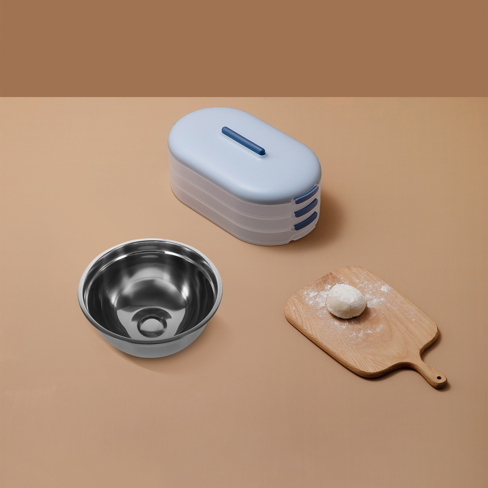 1Set Versatile Stainless Steel - Food Storage Bowls บทวิจารณ์และราคา