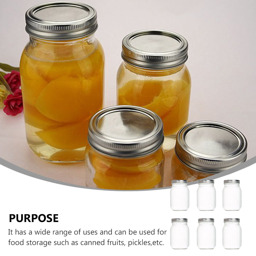 6Pcs Round Glass Food Storage  - Food Storage Containers Glass บทวิจารณ์และราคา